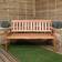 Samuel Alexander Cartmel 2 Seater Outdoor Wooden Patio Garden Bench