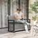 OutSunny Rattan with Storage 151.5L One Size - Grey Garden Bench
