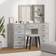 vidaXL 3-Piece Set with Led Dressing Table