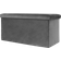 OHS Folding Ottoman Box Tub Space Charcoal Foot Stool 40cm