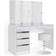 Vicco Sherry White Dressing Table 55x120cm 2pcs