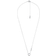 Michael Kors Heart Necklace - Silver/Transparent