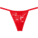PINK Wink V-String Panty - Red Pepper