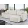 Mirjan24 Karl Cream Soffa 244cm 4-sits