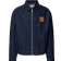 Calvin Klein Jeans Loose Fitting Denim Jacket With Zipper - Denim Rinse