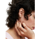 Pandora Sparkling Infinity Heart Stud Earrings - Gold/Transparent