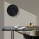 Arne Jacobsen Bankers Black Wall Clock 29cm