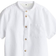 H&M Linen Blend Grandad Shirt - White (1217934002)
