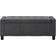 GFW Verona Charcoal Storage Bench 104x39cm