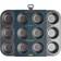 KitchenCraft Master Class Deep Muffin Tray 35x27 cm
