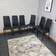 Kosy Koala Leather Black Kitchen Chair 96cm 6pcs
