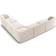 Micadoni Home Miley Light Beige Sofa 260cm 5-Sitzer