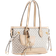 River Island Small Side Tie Shopper Bag - Beige