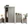 GFW Lancaster Grey Wardrobe 111.8x180cm 4pcs