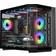 IONZ Gaming PC - AMD Ryzen 5 5500, RTX 3050 6GB Graphics Card, 16GB RAM, 500GB SSD, Windows 11, 500W PSU Apex, Black
