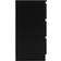 SECONIQUE Walker Black Chest of Drawer 121.5x77cm
