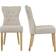 LPD Naples Beige Kitchen Chair 92cm 2pcs