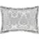 Catherine Lansfield Damask Jacquard Federa Grigio, Argento (75x50cm)