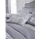 Catherine Lansfield Damask Jacquard Federa Grigio, Argento (75x50cm)