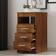 vidaXL Unit Brown Oak Kommode 50x76cm