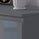 Fwstyle Stora Grey Gloss Chest of Drawer 110x99cm