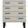 Core Products Texas 4 Grey Chest of Drawer 77x90cm