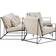 Venture Home Palazzo Soffgrupp 5 Delar Black Beige Loungeset