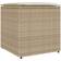 vidaXL Opbevaringskasse Beige Og Cremehvid Rattan Effekt