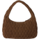 Miu Miu Wander Quilted Suede Bag - Cocoa Brown