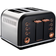 Morphy Richards Accents Gold 4-Slice Black