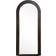 The Port. Co Gallery Evie Ridged Arch Lean Brown Floor Mirror 80x180cm