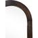 The Port. Co Gallery Evie Ridged Arch Lean Brown Floor Mirror 80x180cm