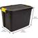Strata Heavy Duty Black/Yellow Förvaringslåda 60L