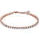 Pandora Sparkling Tennis Bracelet - Rose Gold/Transparent
