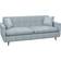 Homcom Modern Blue Sofa 165cm 3 Seater