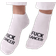 My Angry Socks Fuck Cancer Ankle Socks - White