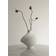Louise Roe Pirout 01 Raw White Vase 25cm