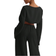 Shein Linen Feel Tie Front Wide Sleeve Beach Top