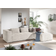 Lisa Design Stella Beige Sofa 262cm 4 Seater