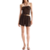H&M Crinkled Jersey Shorts - Dark Brown