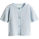 H&M Fine-Knit Glittery Cardigan - Light Blue (1270207002)