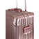 Borg Living Suitcase 55cm - Rose Gold