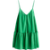 H&M A Line Strappy Dress - Bright Green