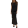 H&M Satin Drawstring Skirt - Black