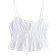 H&M Peplum Strappy Top - White