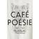 H&M Printed T-shirt - White/Café Poésie