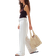 H&M Linen Blend Trousers - Light Beige