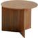 Hay Slit Lacquered Walnut Coffee Table 45cm