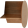 Hay Slit Lacquered Walnut Soffbord 45cm