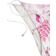 H&M Tie Tanga Bikini Bottoms - White/Pink Patterned